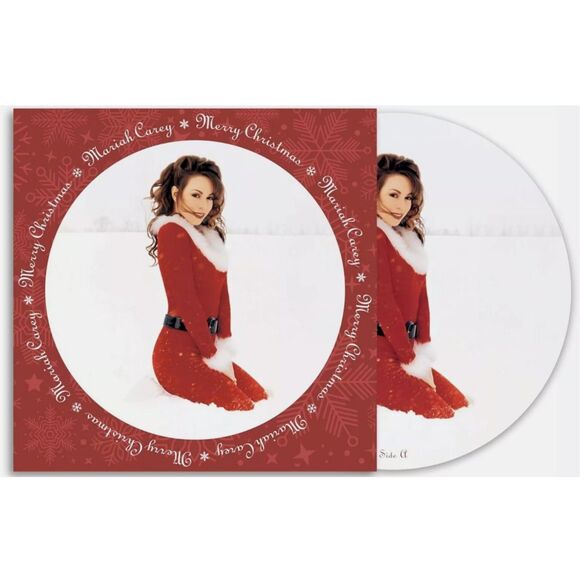 VINYL Mariah Carey: Merry Christmas - Picture Disc Vinyl - NEW / SEALED - Picture 3 of 6